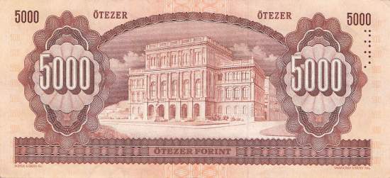 5000 Forint 1990 p.177a